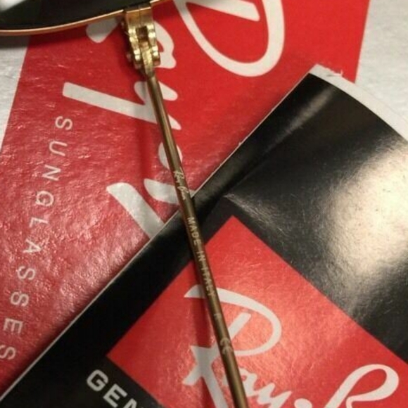 LIKE NEW RayBan Aviator RB3025 Blue Mirror Flash Lens Ray ban Sunglasses - Picture 8 of 16